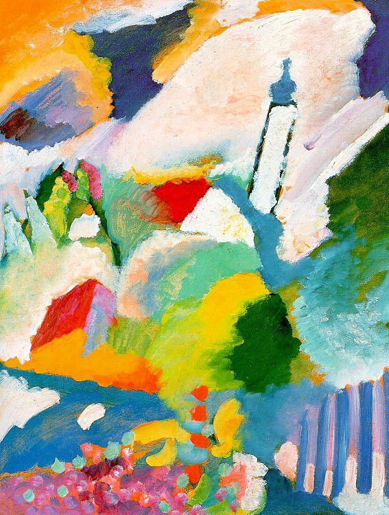 Wassily Kandinsky Church in Marnau